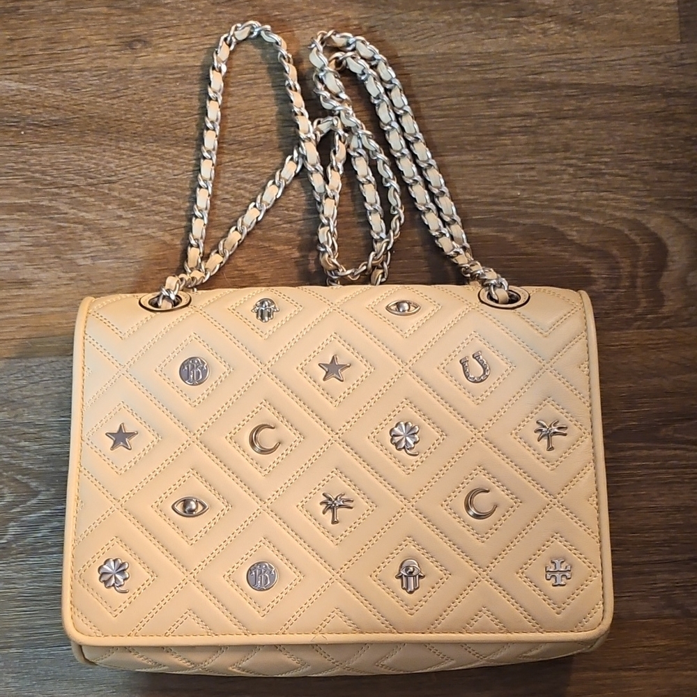 Chic Beige Quilted Women's Bag